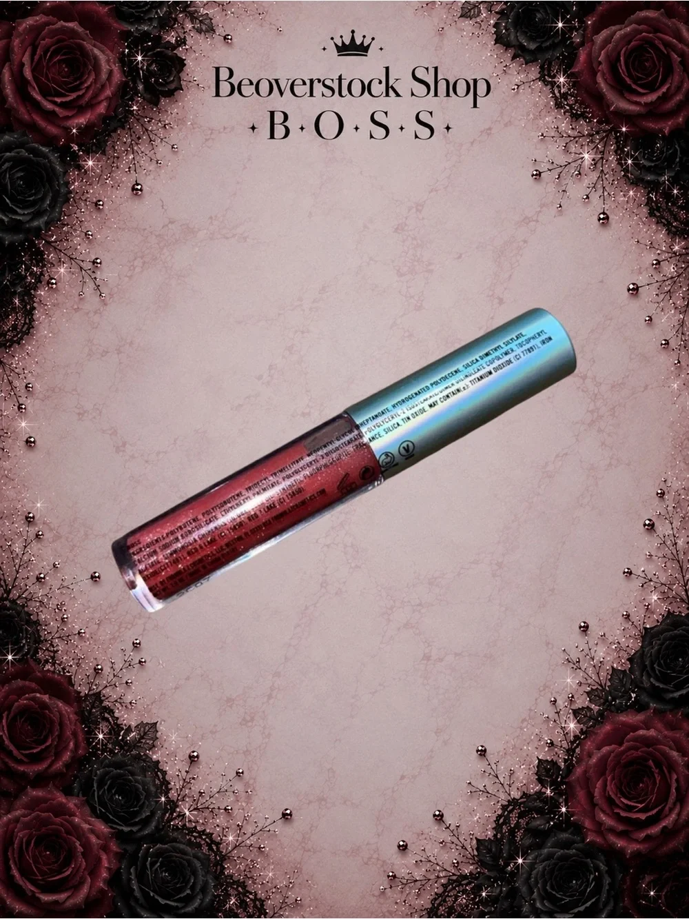 New FORMULA Z Luxe Diamond Lip Gloss Deluxe mini Makeup- Shade BOSS